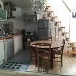 Maison de ville, terrasse, chaleureuse